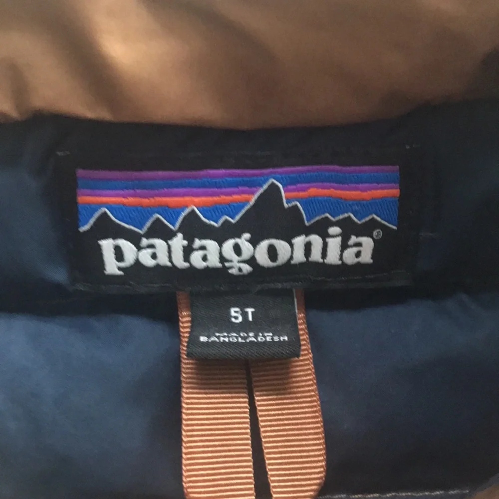 Patagonia Puffer Jacket (size 5T)